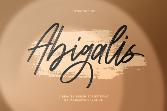 Abigalis Font Adds Authentic Flair to Brand Design