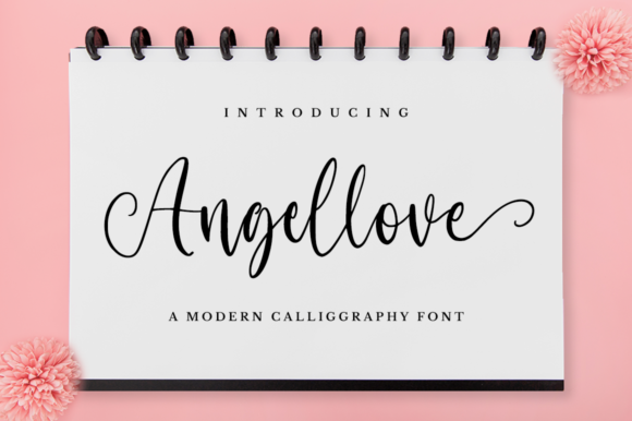 Angellove: A Script Font for Modern, Classy Branding