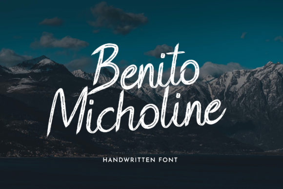 Benito Micholine Font for Modern Web Design Projects
