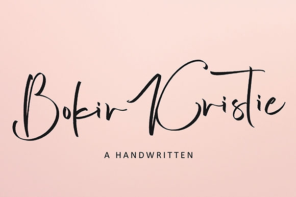 Bokir Kristie Font Review: A Designer’s Take on This Elegant Script Typeface