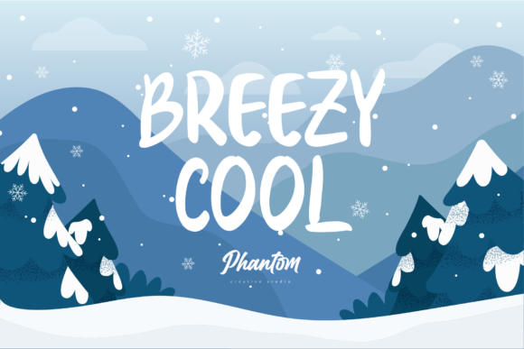 Breezy Cool Font for Creative Branding and Playful Typography
