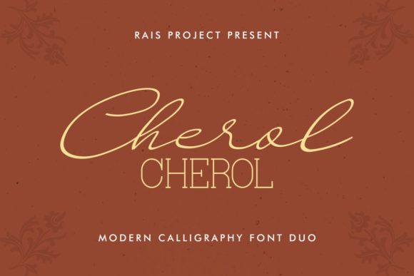 Cherol Font: A Whimsical Script for Creative Makers