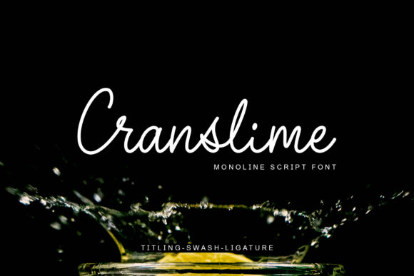 Cranslime: A Stylish Script Font for Stronger Branding and Visuals