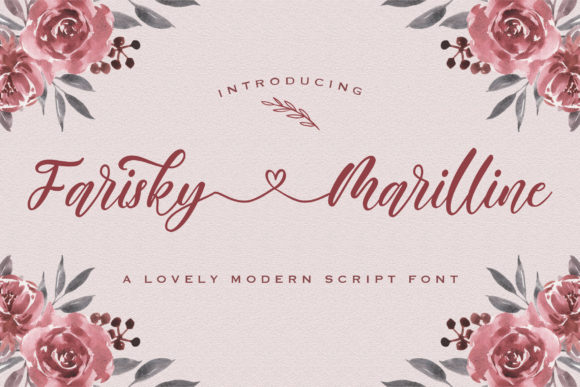 Farisky Marlline: A Script Font That Elevates Campaign Design