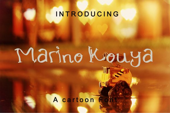 Marino Kouya: A Handwritten Script Font for Digital Elegance
