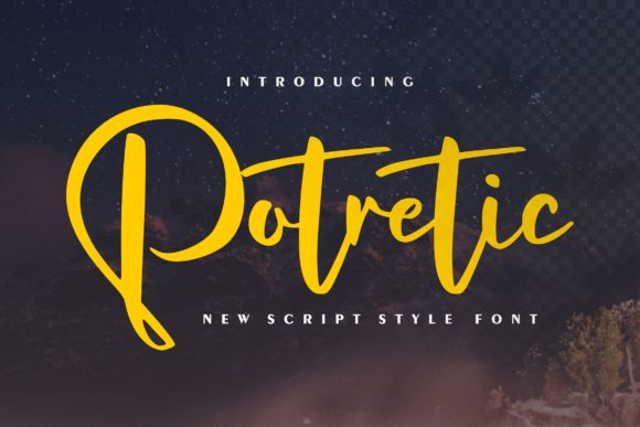 Potretic Font for Professional and Stylish Branding