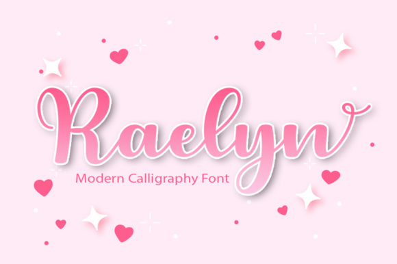 Raelyn Font: A Script Typeface for Editorial Elegance