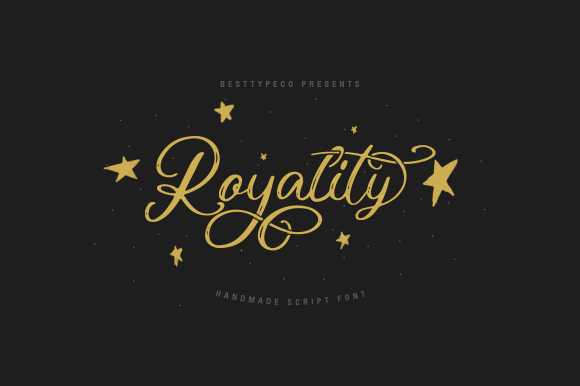 Royality: A Delicate Script Font for Editorial Design