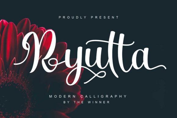 Ryutta: A Script Handwritten Font That Elevates Campaign Design
