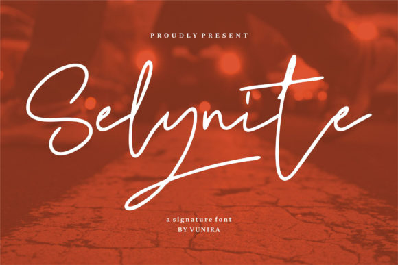 Selynite Font: A Modern Script for Editorial Design and Branding