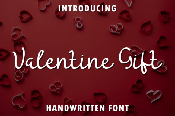 Valentine Gift Font for Polished Branding and Creative Projects
